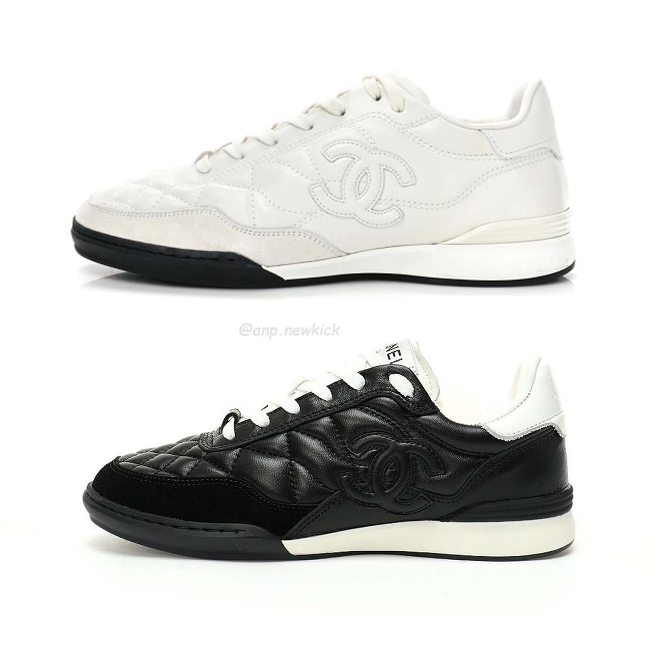 Chanel Shiny Calfskin Suede Quilted Cc Logo White Black E2435 (1) - www.kitistry.com Chanel Shiny Calfskin Suede Quilted Cc Logo White Black E2435 (1) - www.kitistry.com