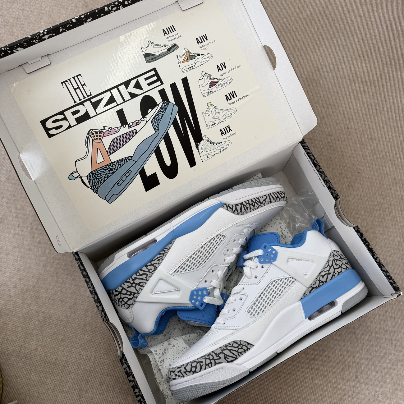 Air Jordan Spizike Low Unc Fq1759 141 (3) - www.kitistry.com Air Jordan Spizike Low Unc Fq1759 141 (3) - www.kitistry.com