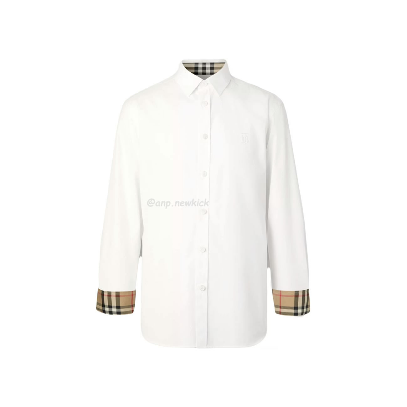 Burberry Slim Fit Monogram Motif Stretch Cotton Poplin Shirt Black White Fw21 80323081 (6) - www.kitistry.com Burberry Slim Fit Monogram Motif Stretch Cotton Poplin Shirt Black White Fw21 80323081 (6) - www.kitistry.com