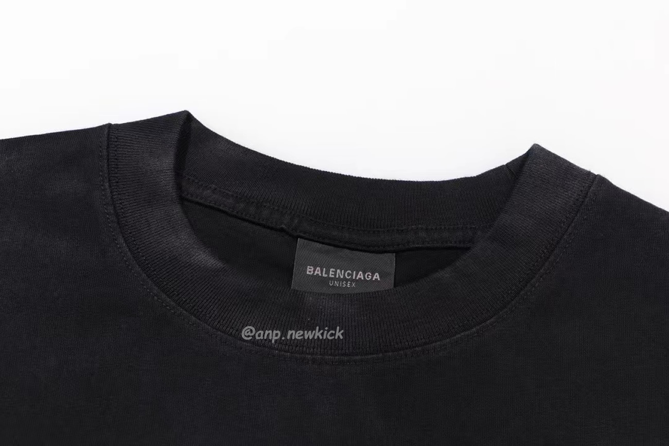 Balenciaga Fw23 Letter Logo Printing Short Sleeve T Shirt (5) - www.kitistry.com Balenciaga Fw23 Letter Logo Printing Short Sleeve T Shirt (5) - www.kitistry.com