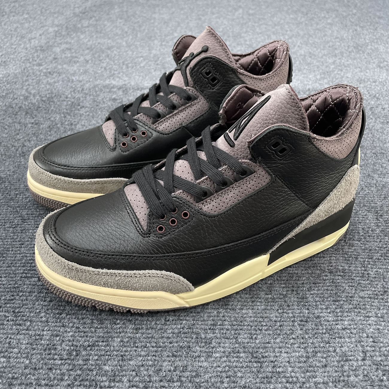 Air Jordan 3 Retro Og Sp A Ma Maniére Black Violet Ore Womens Fz4811 001 (8) - www.kitistry.com