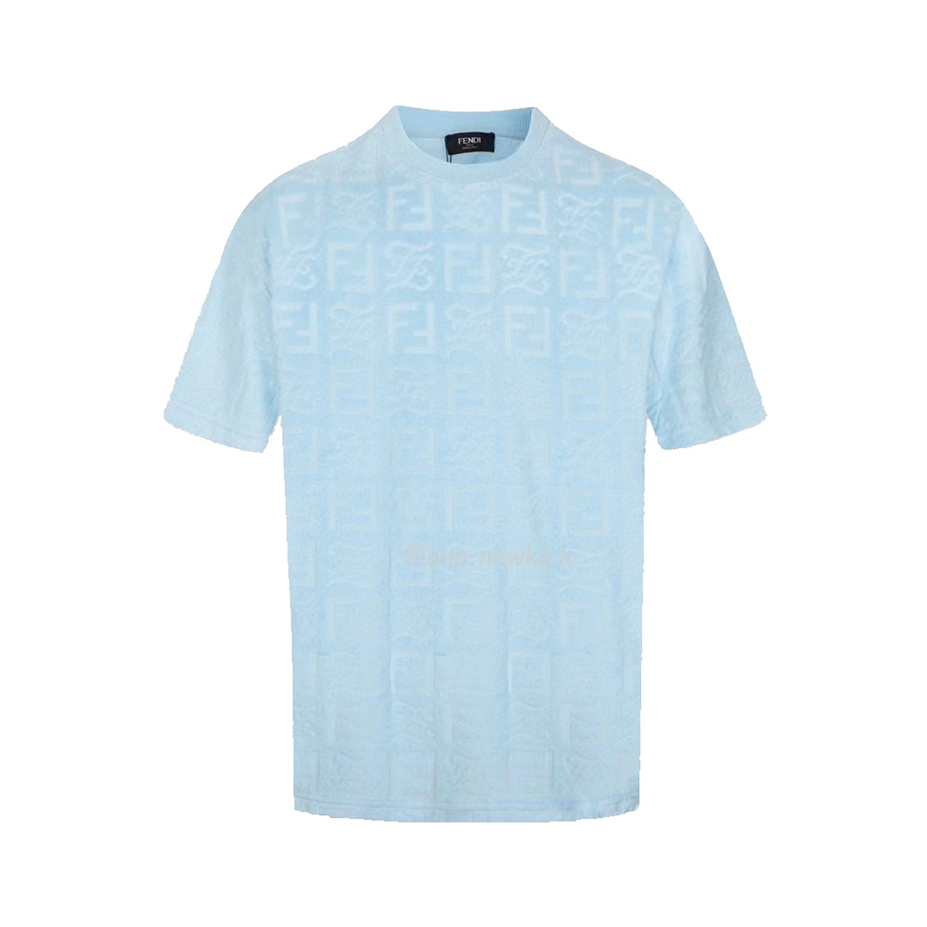 Fendi By Marc Jacobs Jersey Short Sleeved Crew Neck T Shirt White Blue Black Ss23 (3) - www.kitistry.com Fendi By Marc Jacobs Jersey Short Sleeved Crew Neck T Shirt White Blue Black Ss23 (3) - www.kitistry.com