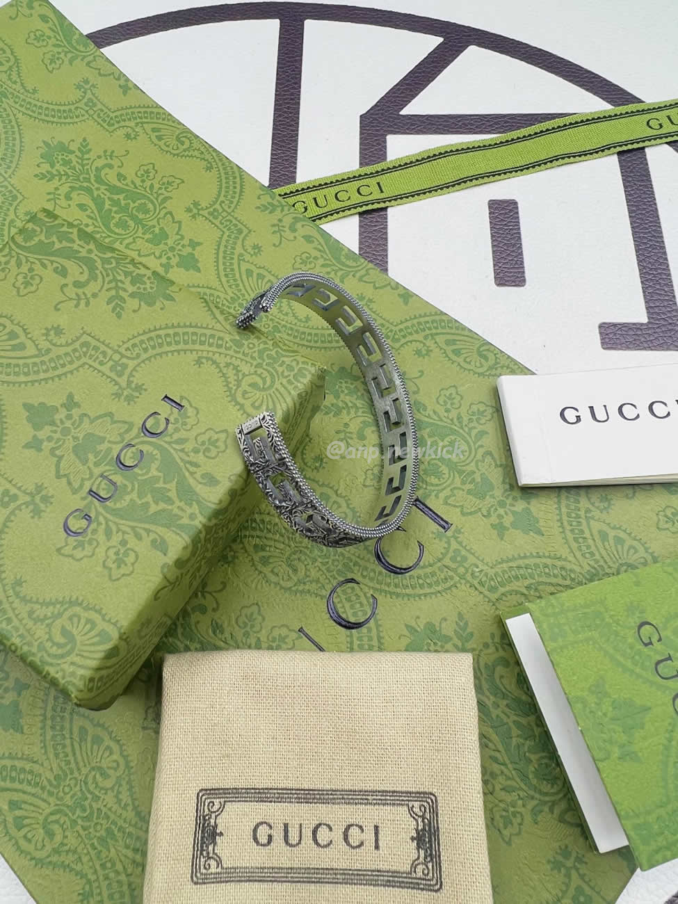 Gucci Bangle Square G Interlocking Gb002b (5) - www.kitistry.com