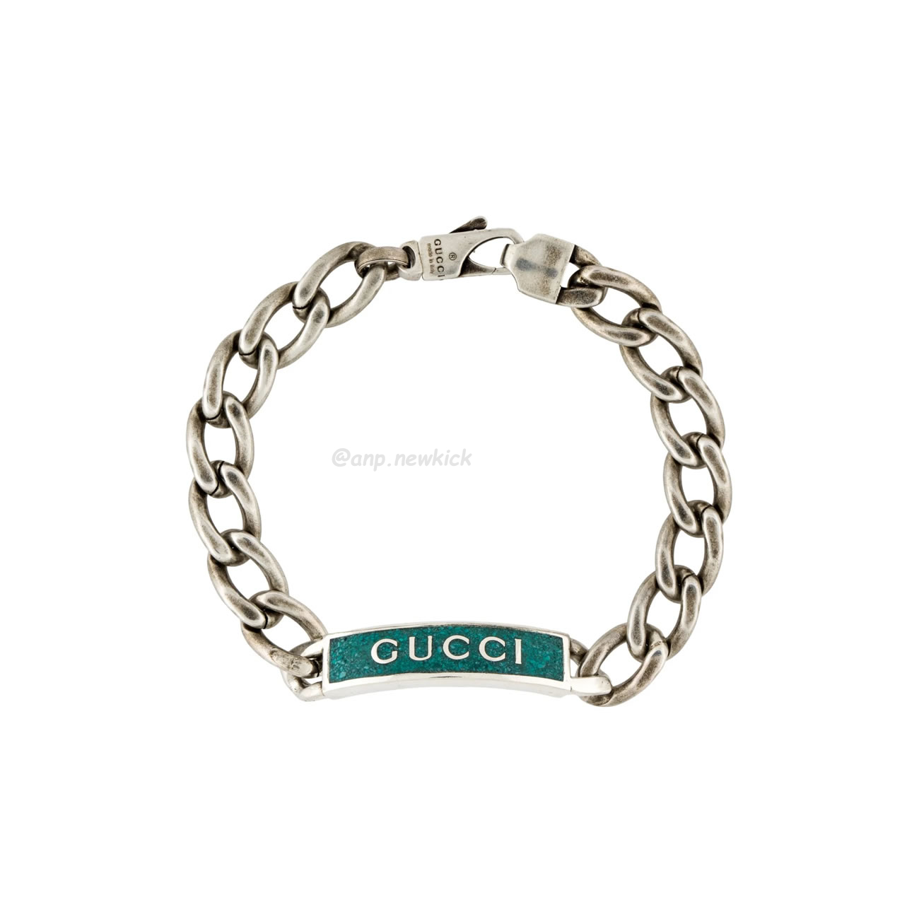 Gucci Enamel Logo Blue Silver Bracelet Guc169645 (1) - www.kitistry.com Gucci Enamel Logo Blue Silver Bracelet Guc169645 (1) - www.kitistry.com