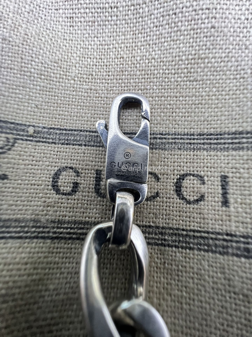Gucci Enamel Logo Blue Silver Bracelet Guc169645 (4) - www.kitistry.com Gucci Enamel Logo Blue Silver Bracelet Guc169645 (4) - www.kitistry.com