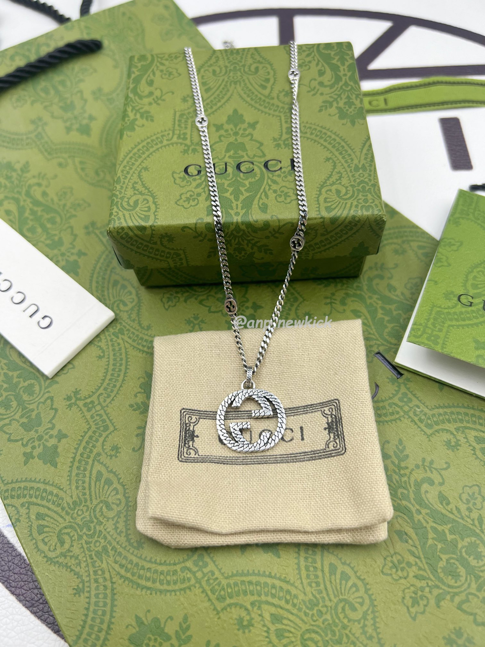 Gucci Interlocking G Necklace (3) - www.kitistry.com