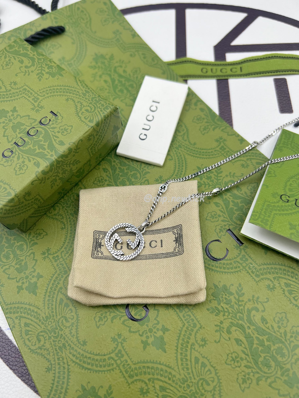 Gucci Interlocking G Necklace (4) - www.kitistry.com