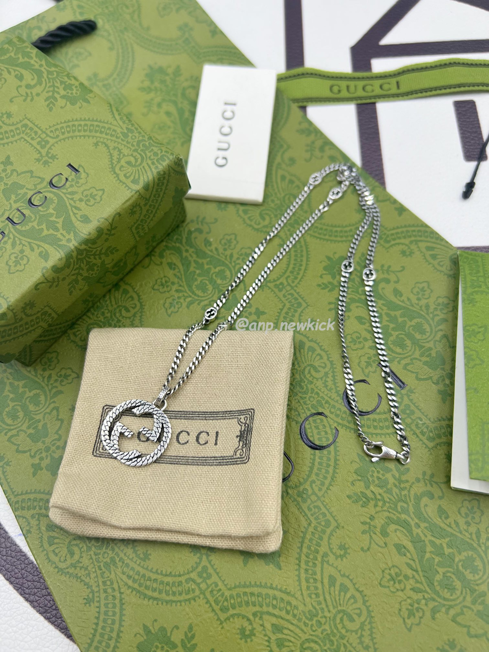 Gucci Interlocking G Necklace (6) - www.kitistry.com