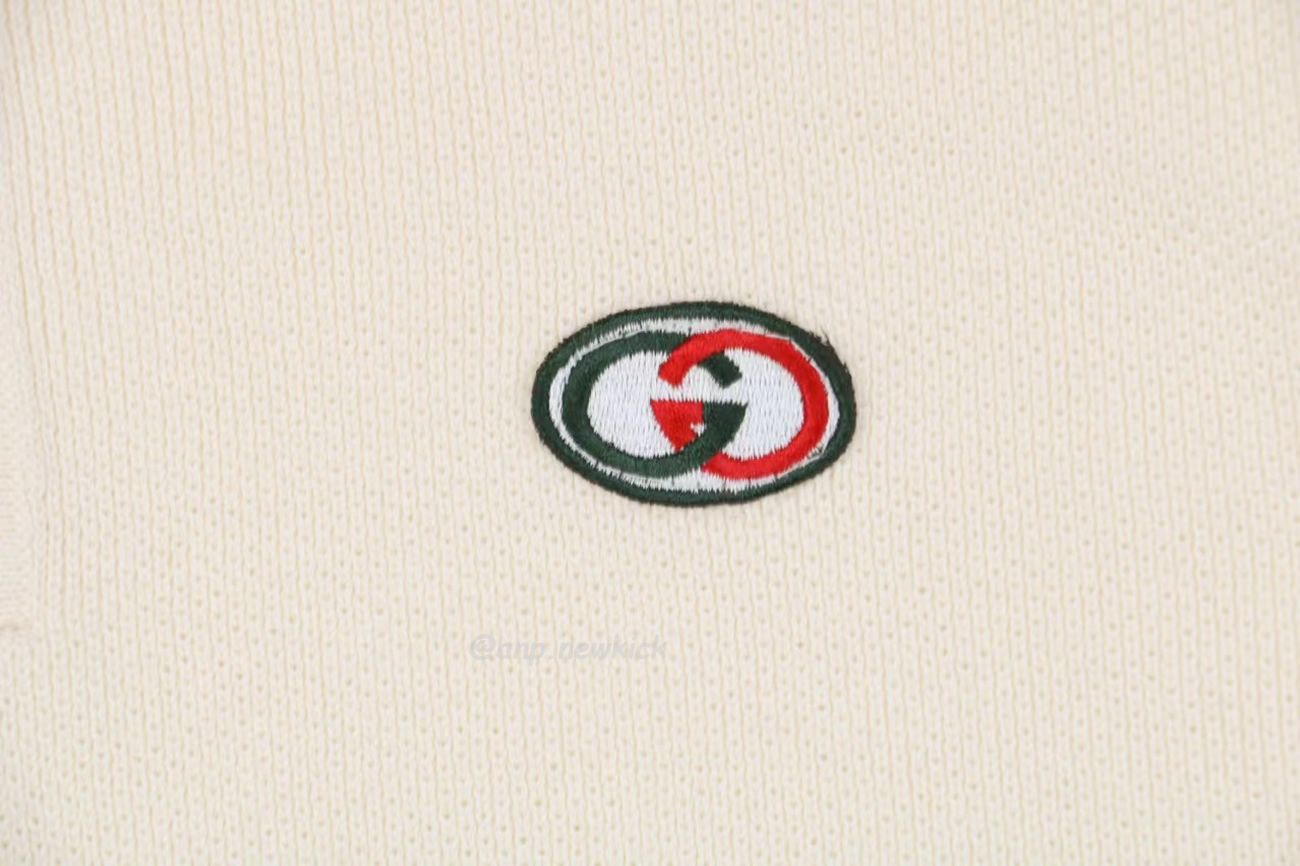 Gucci Logo Appliqued Striped Cotton Polo Shirt (4) - www.kitistry.com Gucci Logo Appliqued Striped Cotton Polo Shirt (4) - www.kitistry.com