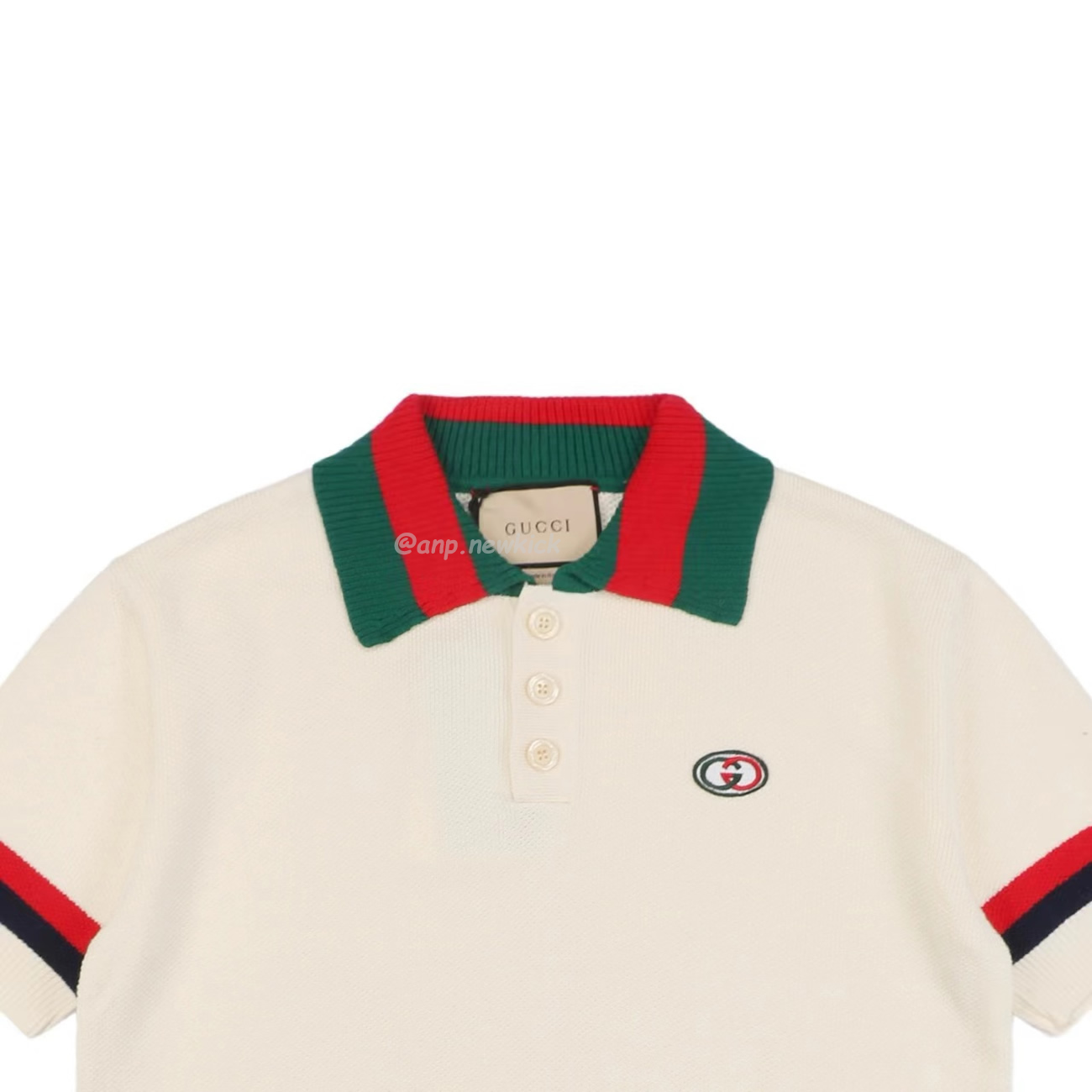 Gucci Logo Appliqued Striped Cotton Polo Shirt (6) - www.kitistry.com Gucci Logo Appliqued Striped Cotton Polo Shirt (6) - www.kitistry.com