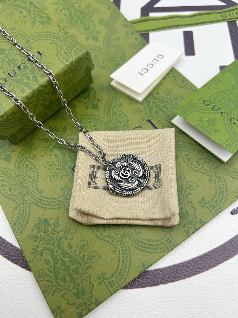 Gucci Silver Gg Logo Necklace (1) - www.kitistry.com Gucci Silver Gg Logo Necklace (1) - www.kitistry.com