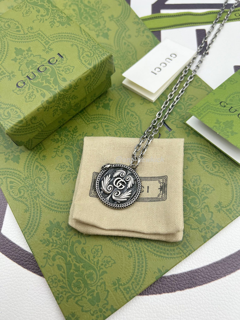 Gucci Silver Gg Logo Necklace (5) - www.kitistry.com Gucci Silver Gg Logo Necklace (5) - www.kitistry.com