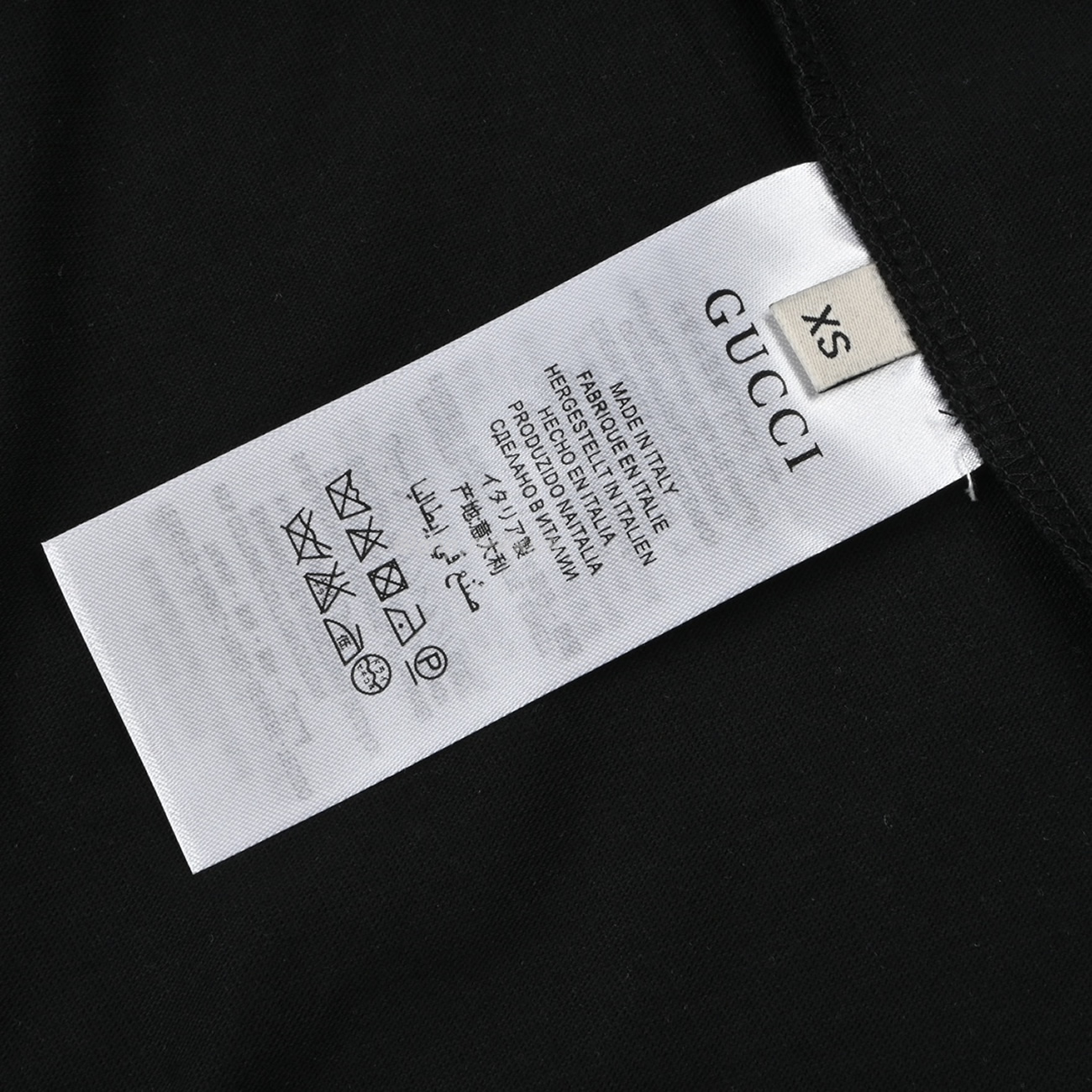 Gucci Color Blocking Logo Letter Embroidered Pattern Short Sleeved T Shirt (2) - www.kitistry.com