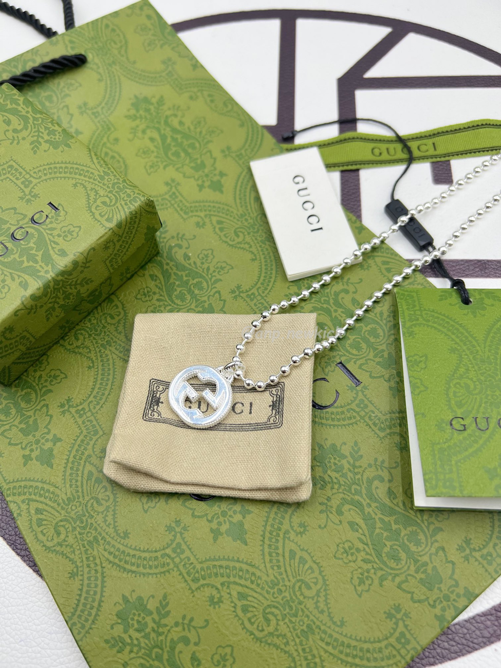 Gucci Interlocking Necklace Silver (3) - www.kitistry.com Gucci Interlocking Necklace Silver (3) - www.kitistry.com