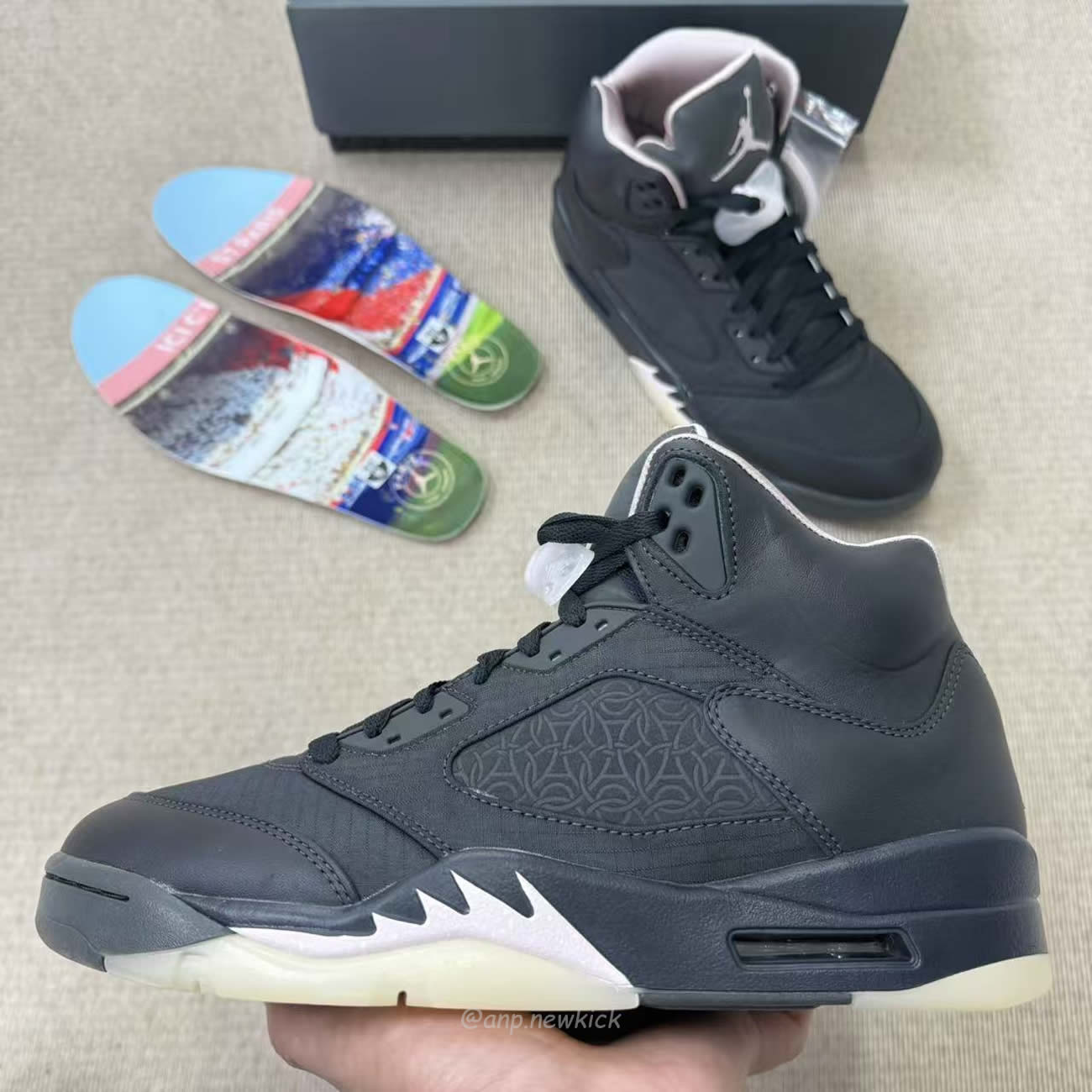 Air Jordan 5 Retro Psg Paris Saint Germain Off Noir Hq3004 001 (8) - www.kitistry.com Air Jordan 5 Retro Psg Paris Saint Germain Off Noir Hq3004 001 (8) - www.kitistry.com