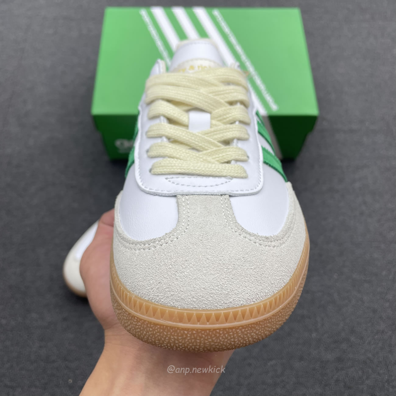 Adidas Samba Og Sporty Rich White Green Hq6075 (3) - www.kitistry.com