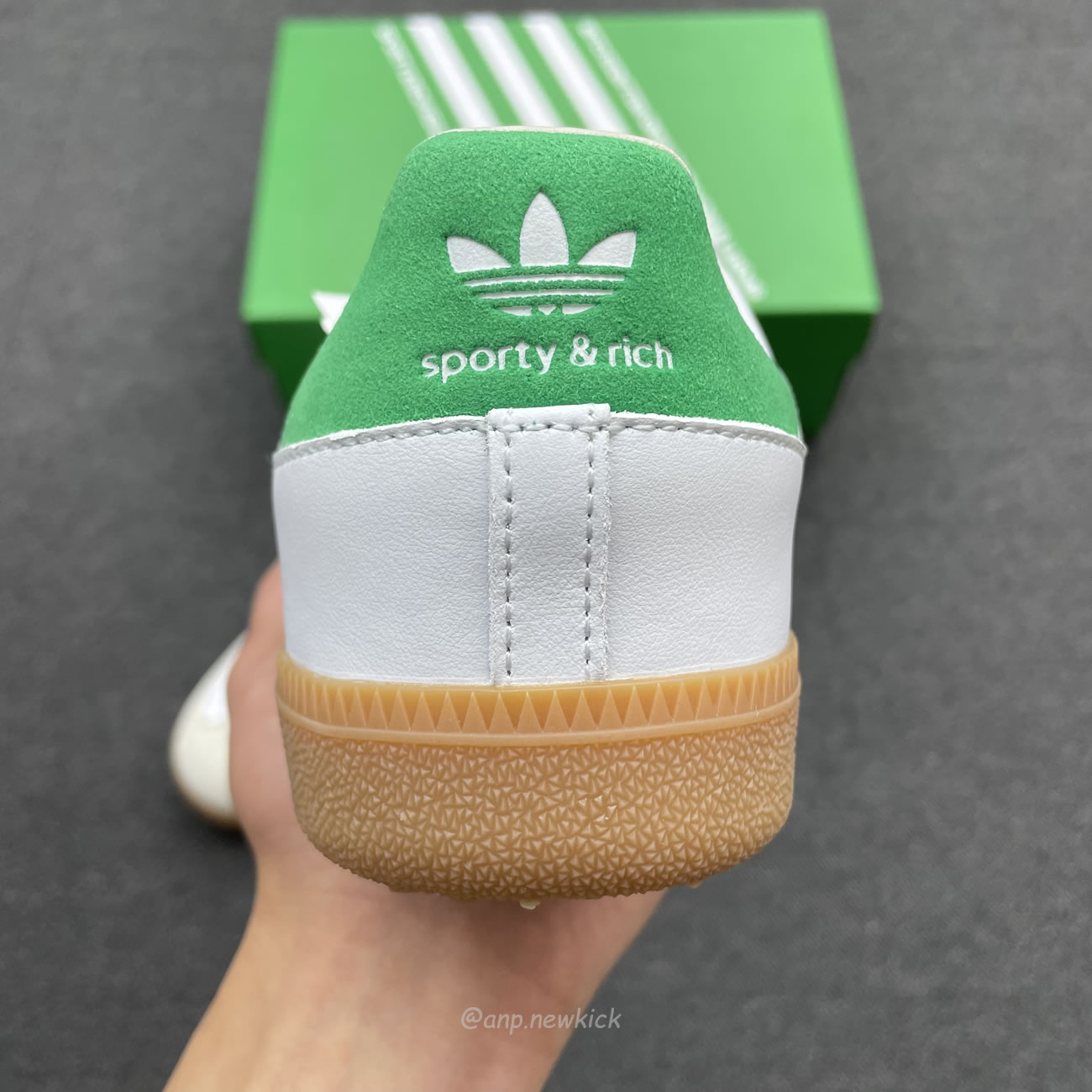 Adidas Samba Og Sporty Rich White Green Hq6075 (5) - www.kitistry.com