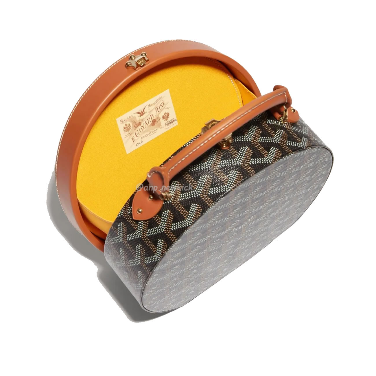 Goyard Alto Hat Box Bag 16.5 Cm X 7 Cm X 18 Cm (22) - www.kitistry.com