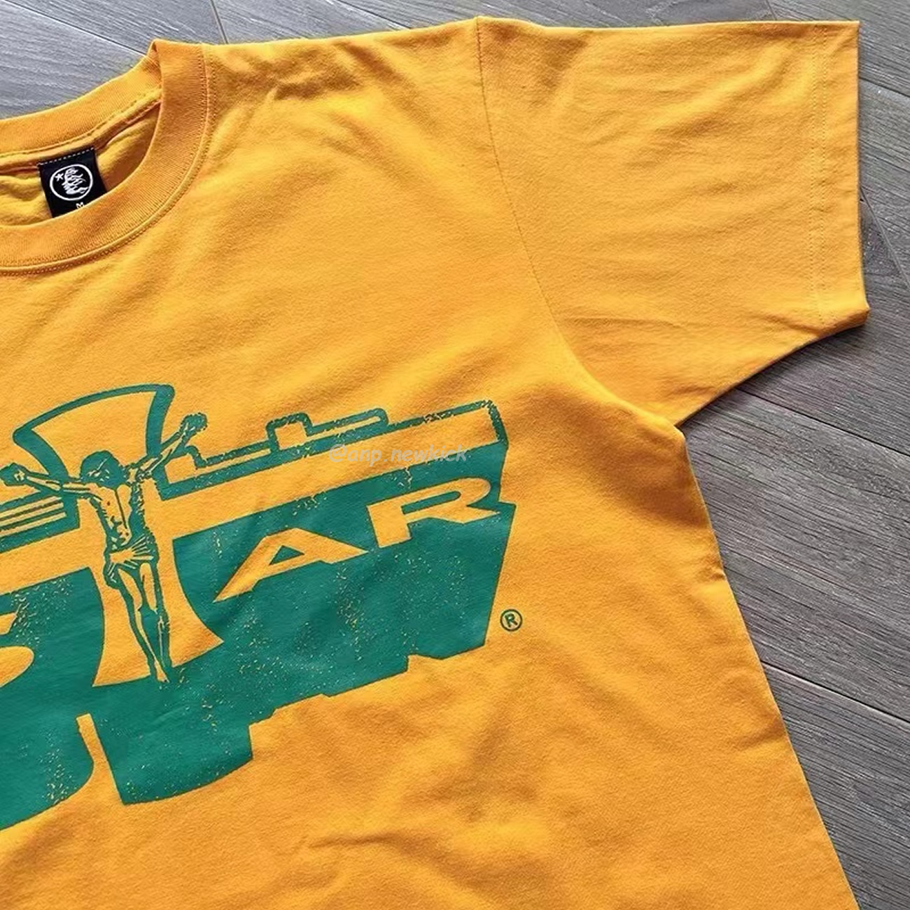 Hellstar Jesus Emblem Yellow T Shirt (2) - www.kitistry.com Hellstar Jesus Emblem Yellow T Shirt (2) - www.kitistry.com