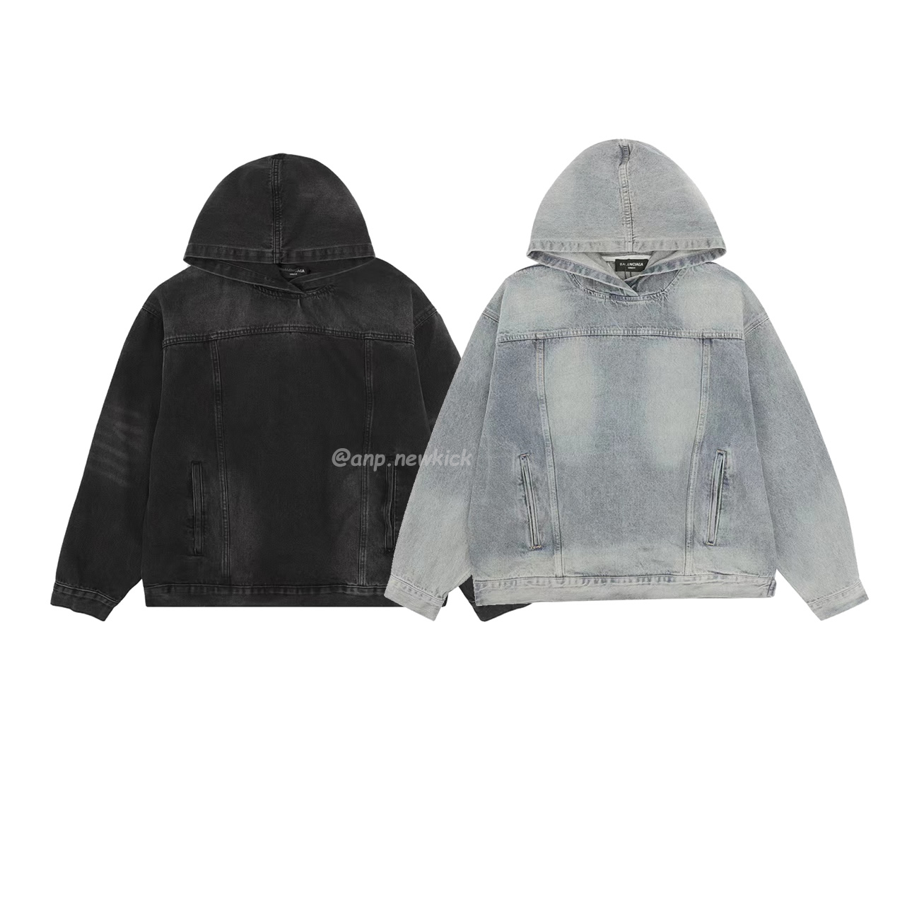 Balenciaga Hooded Denim Hoodie (1) - www.kitistry.com Balenciaga Hooded Denim Hoodie (1) - www.kitistry.com