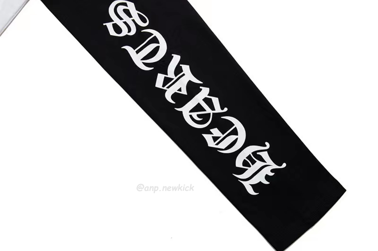 Chrome Hearts Horseshoe Baseball White Black T Shirt (3) - www.kitistry.com
