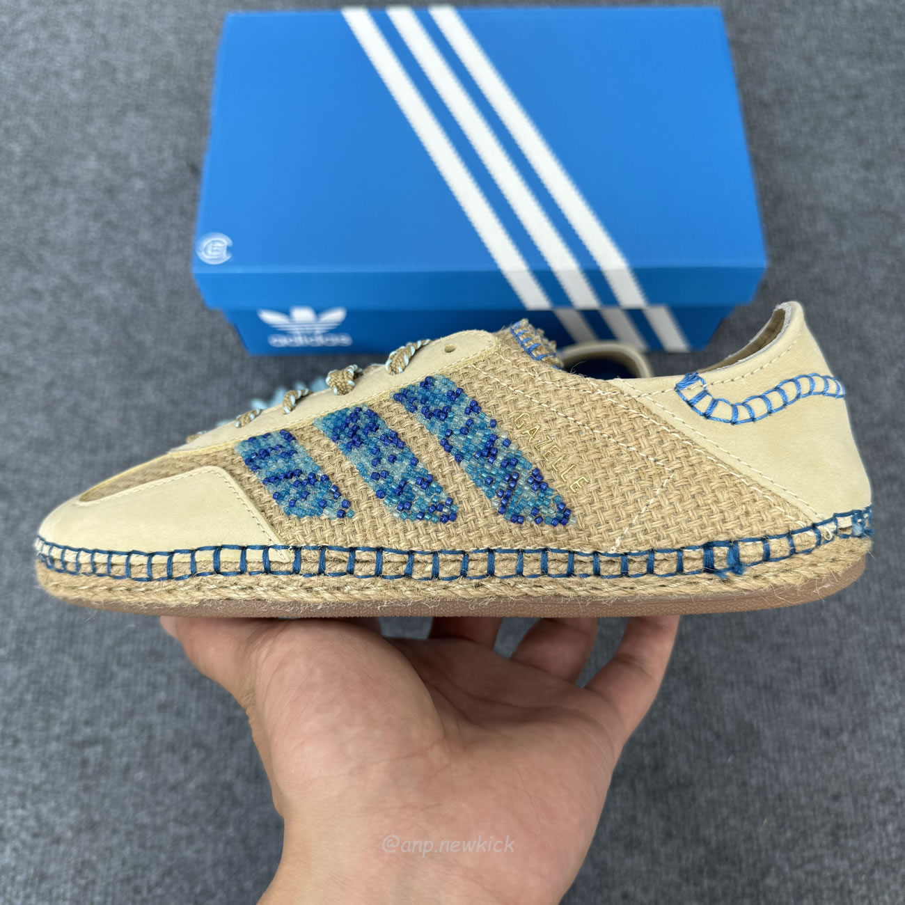 Adidas Gazelle Clot Linen Khaki Ih3641 (6) - www.kitistry.com Adidas Gazelle Clot Linen Khaki Ih3641 (6) - www.kitistry.com