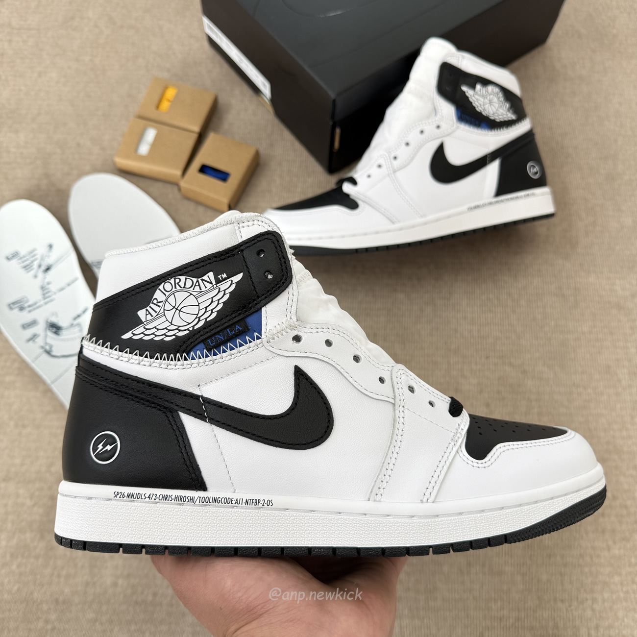 Air Jordan 1 Retro High Og Sp Fragment X Union La White Black Ii7282 100 (10) - www.kitistry.com