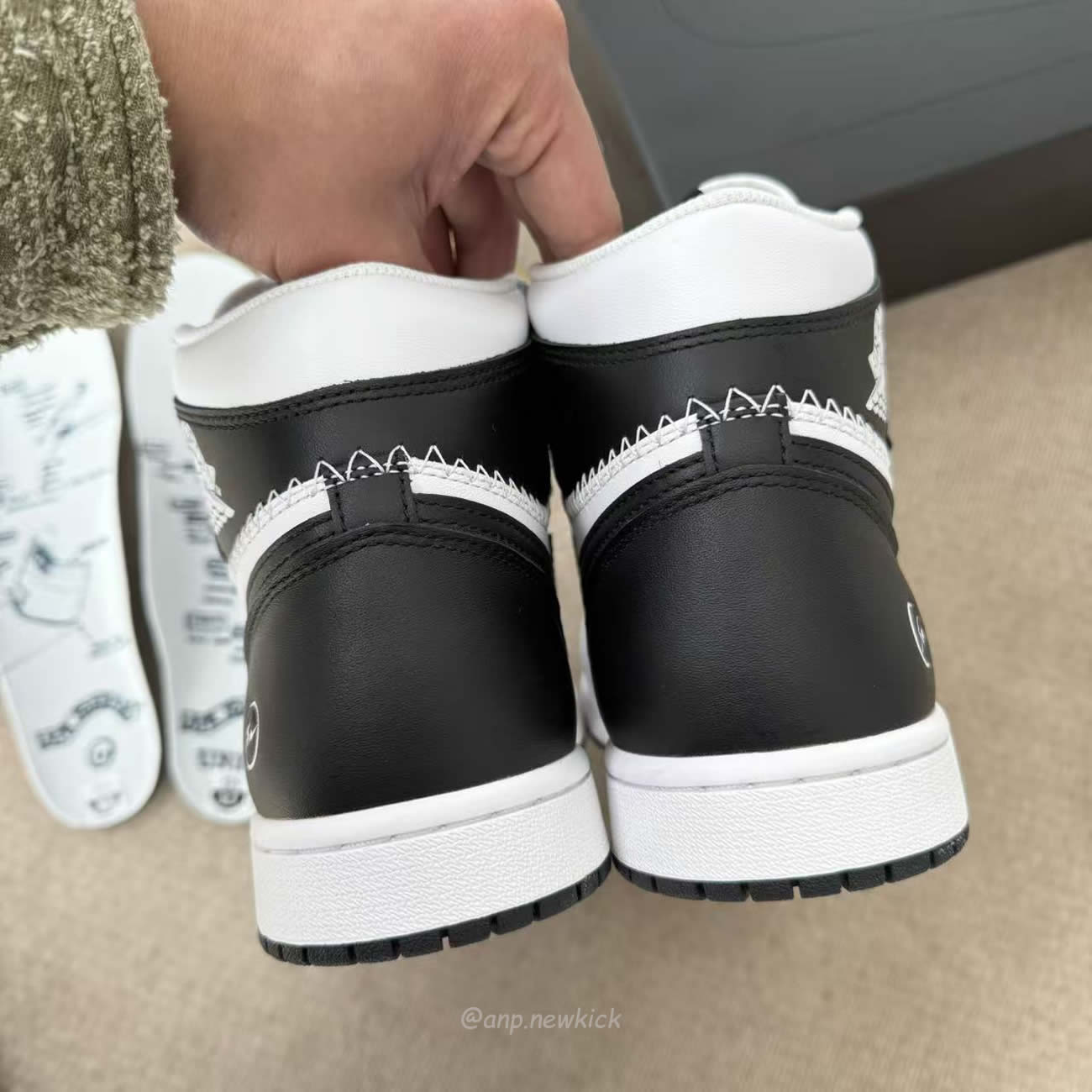Air Jordan 1 Retro High Og Sp Fragment X Union La White Black Ii7282 100 (11) - www.kitistry.com