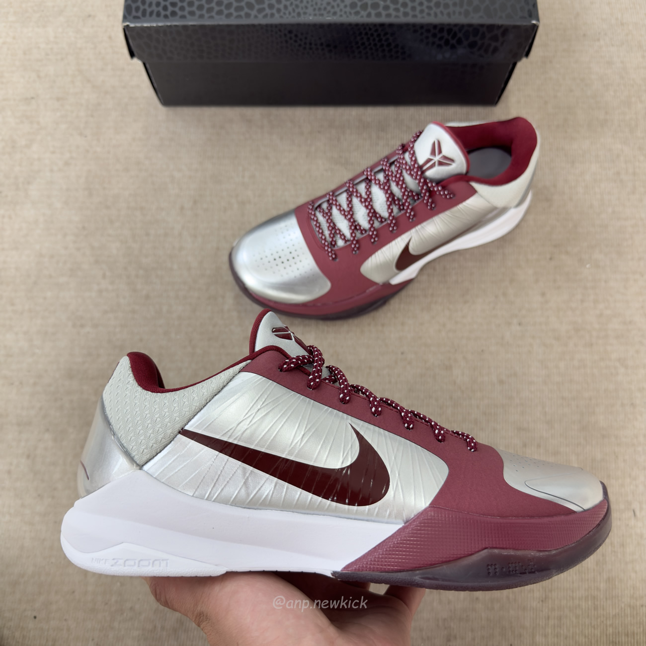 Nike Kobe 5 Protro Metallic Silver And Team Red Im0557 001 (3) - www.kitistry.com Nike Kobe 5 Protro Metallic Silver And Team Red Im0557 001 (3) - www.kitistry.com