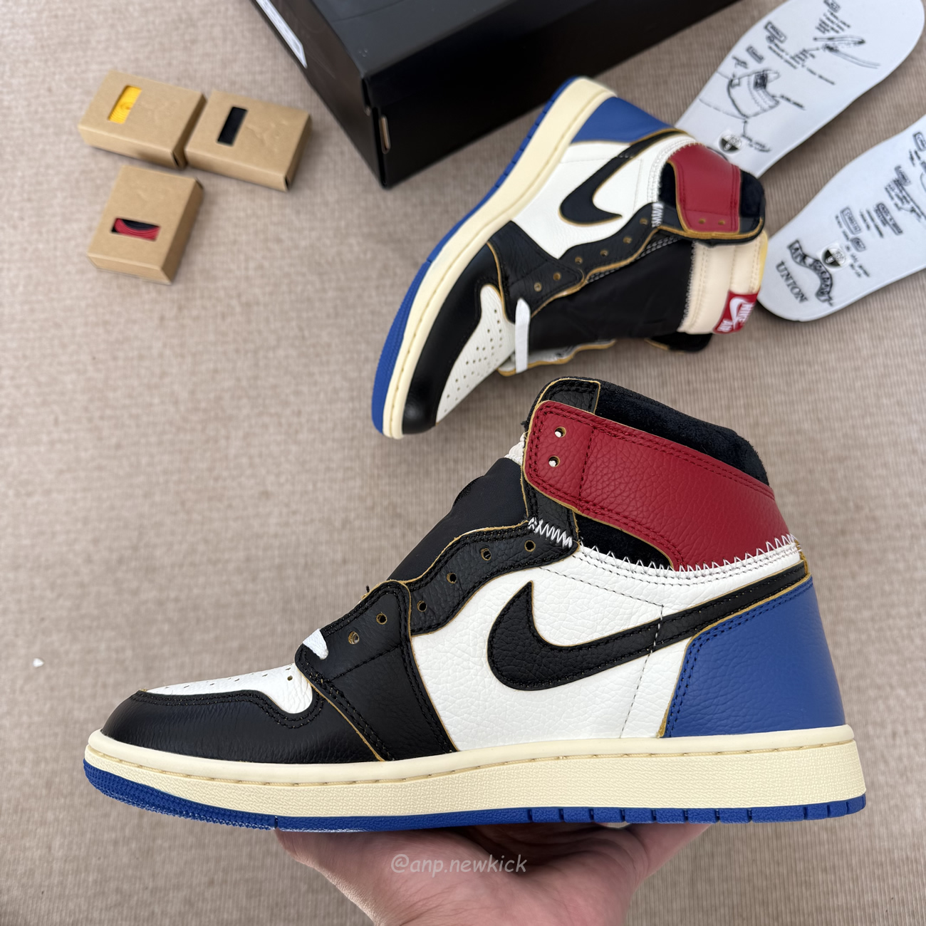 Air Jordan 1 Retro High Og Sp Fragment X Union La Varsity Red Sport Royal Io7847 002 (3) - www.kitistry.com