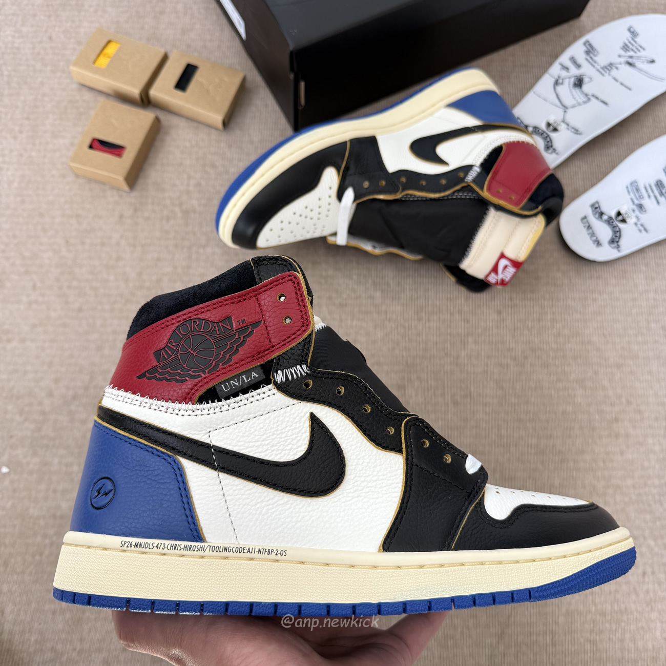 Air Jordan 1 Retro High Og Sp Fragment X Union La Varsity Red Sport Royal Io7847 002 (9) - www.kitistry.com