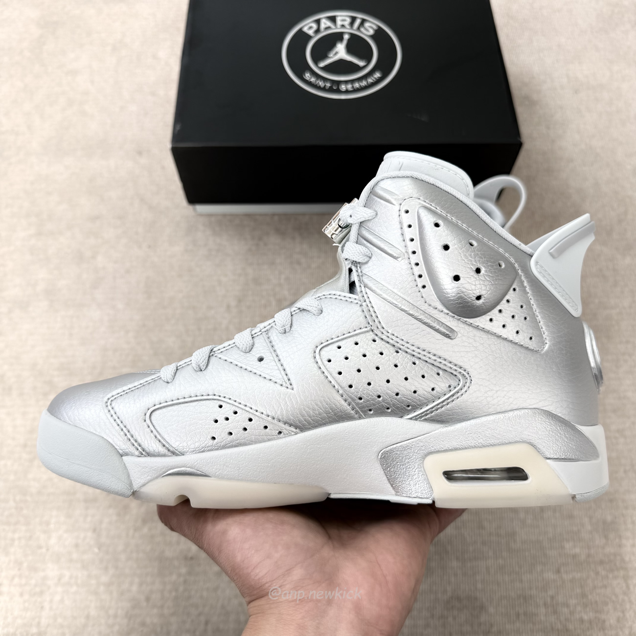 Air Jordan 6 Retro Psg Paris Saint Germain Silver Iq5135 001 (10) - www.kitistry.com Air Jordan 6 Retro Psg Paris Saint Germain Silver Iq5135 001 (10) - www.kitistry.com