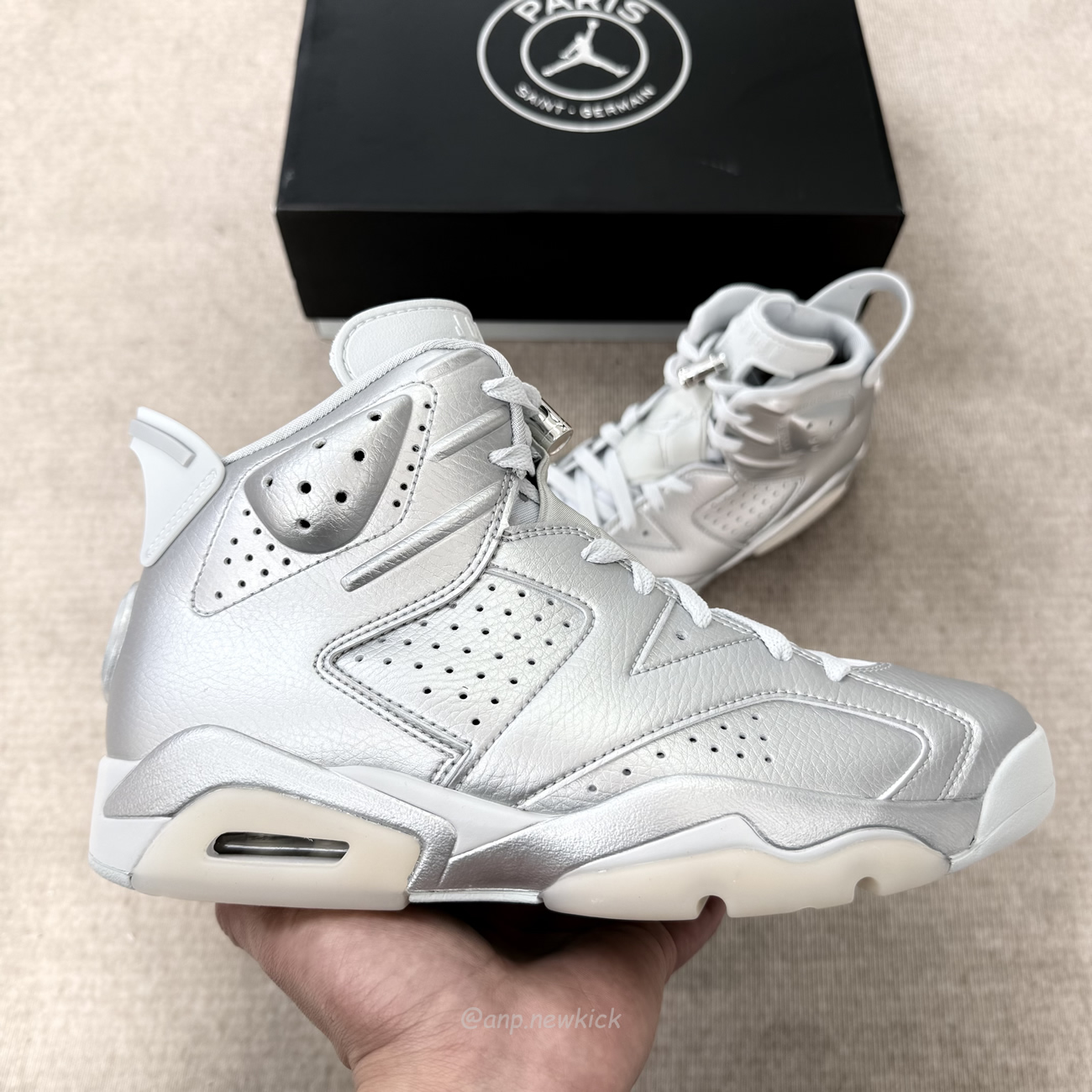 Air Jordan 6 Retro Psg Paris Saint Germain Silver Iq5135 001 (8) - www.kitistry.com Air Jordan 6 Retro Psg Paris Saint Germain Silver Iq5135 001 (8) - www.kitistry.com