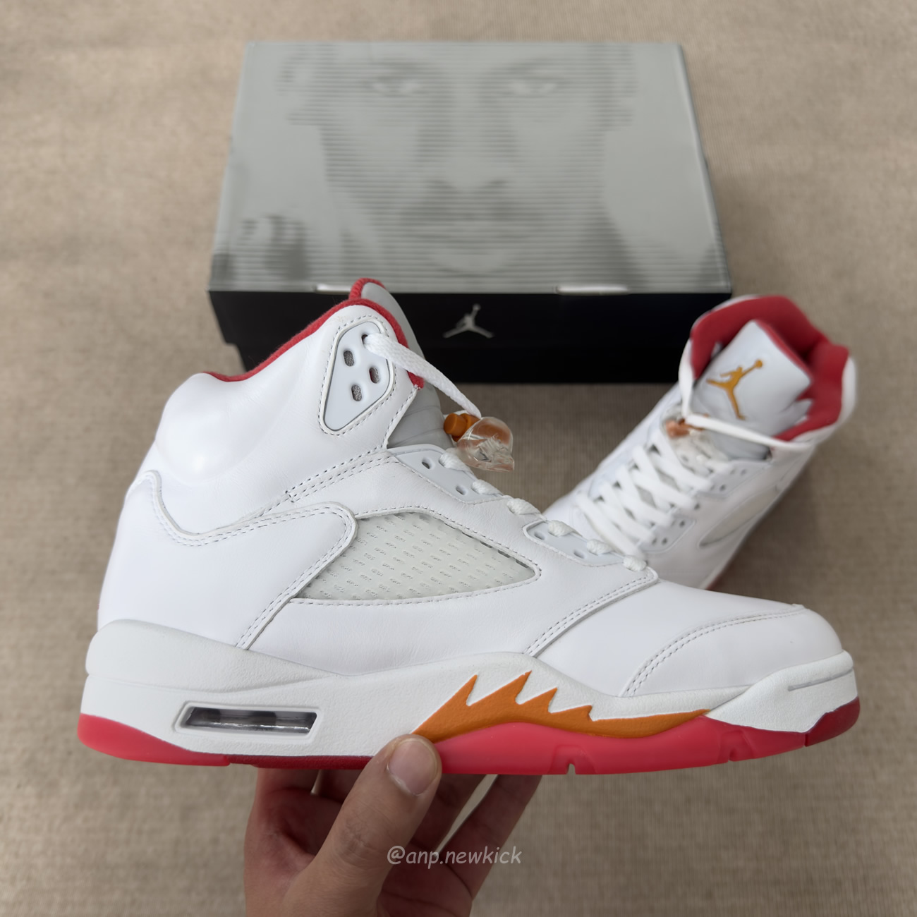 Air Jordan 5 Retro White Sunset Iv5678 102 (10) - www.kitistry.com