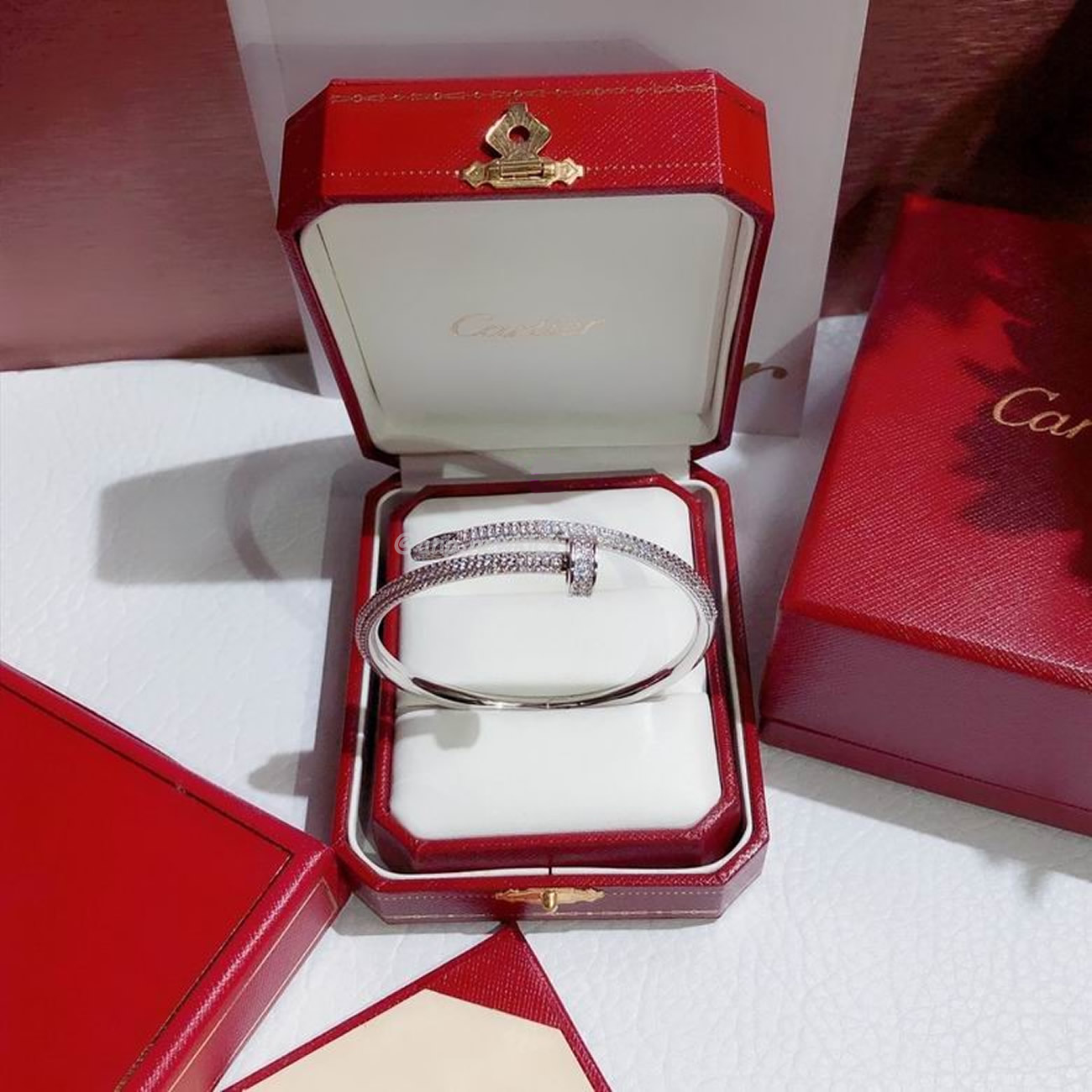 Cartier Bracelet Juste Un Clou Bracelet 18k Rose Gold (2) - www.kitistry.com