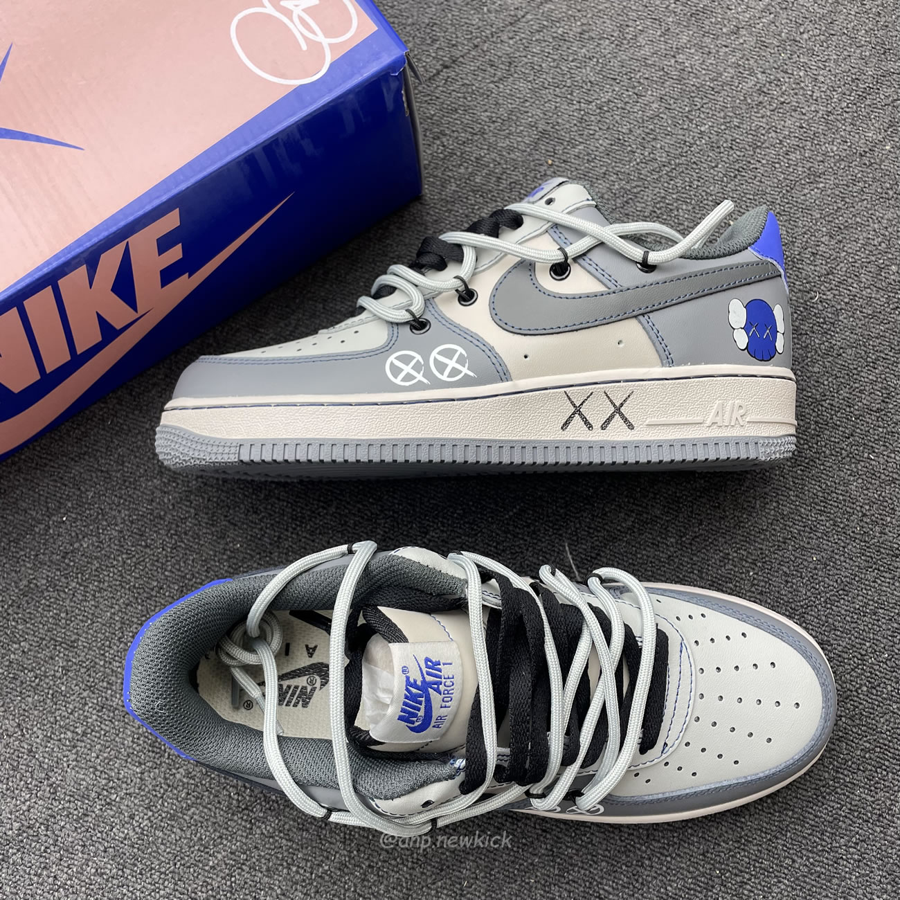 Nike Kaws X Air Force 1 Low Grey Royal Ks6869 333 (8) - www.kitistry.com Nike Kaws X Air Force 1 Low Grey Royal Ks6869 333 (8) - www.kitistry.com