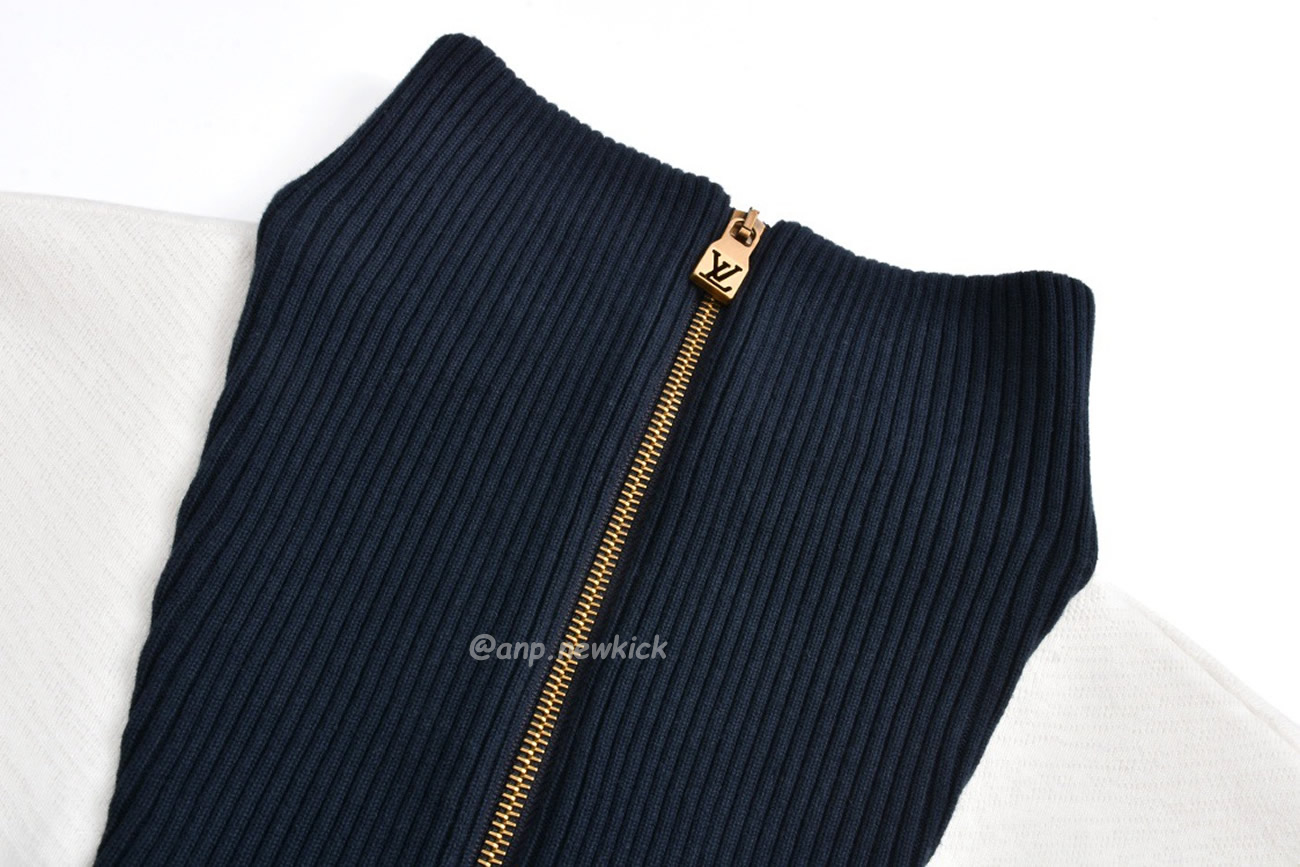 Louis Vuitton Knitted Cotton Sailor Blouson White Navy (2) - www.kitistry.com Louis Vuitton Knitted Cotton Sailor Blouson White Navy (2) - www.kitistry.com