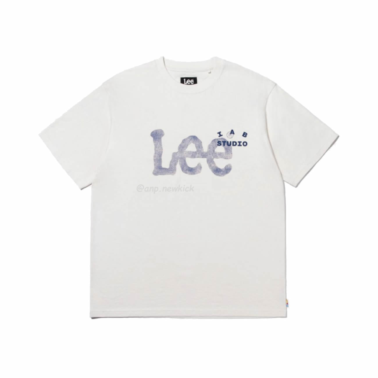 Lee X Iab Big Twitch Logo T Shirt White (1) - www.kitistry.com