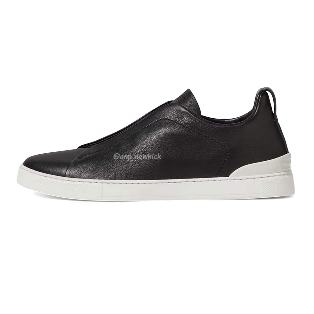 Zegna Deerskin Triple Stitch Off White Brown Black Lhota 25207z Ner (6) - www.kitistry.com