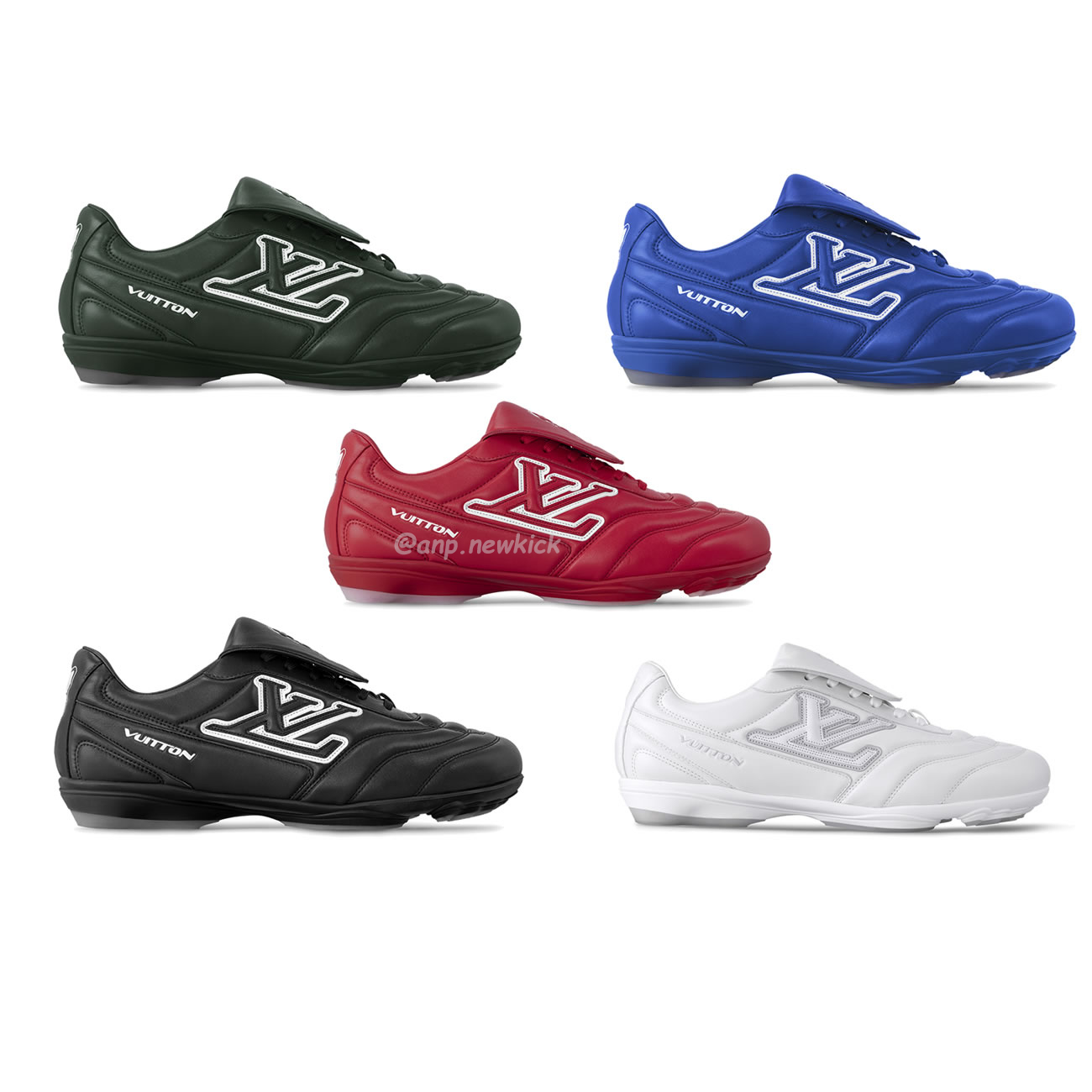 Louis Vuitton Green Red Black Blue White Grey Louis Vuitton Lv Footprint Soccer (1) - www.kitistry.com