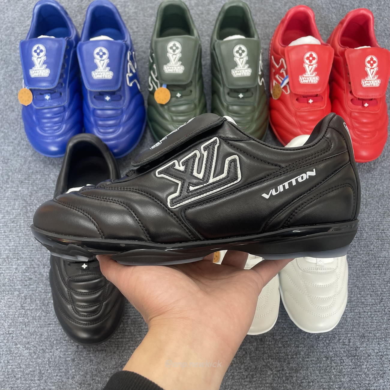 Louis Vuitton Green Red Black Blue White Grey Louis Vuitton Lv Footprint Soccer (13) - www.kitistry.com