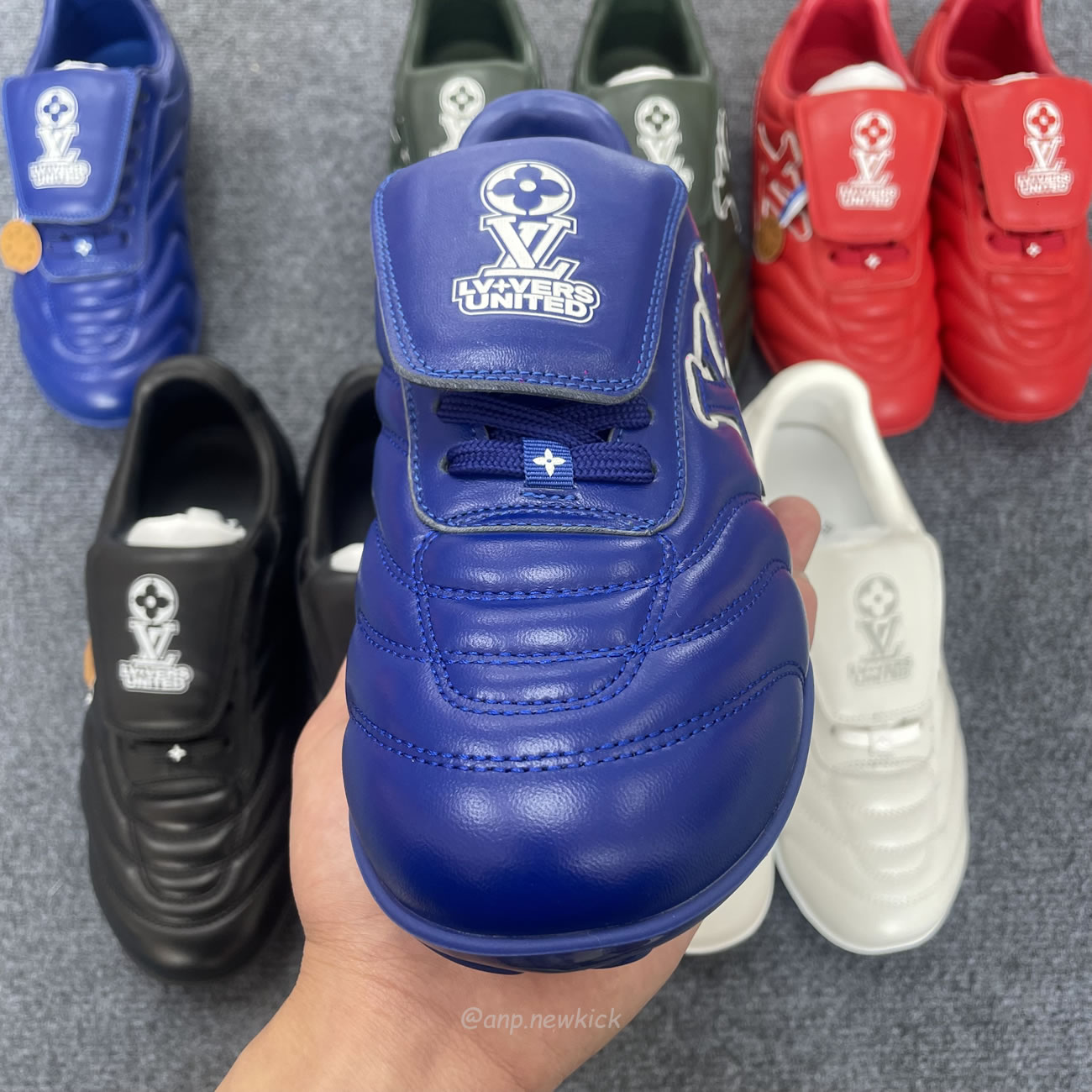 Louis Vuitton Green Red Black Blue White Grey Louis Vuitton Lv Footprint Soccer (24) - www.kitistry.com
