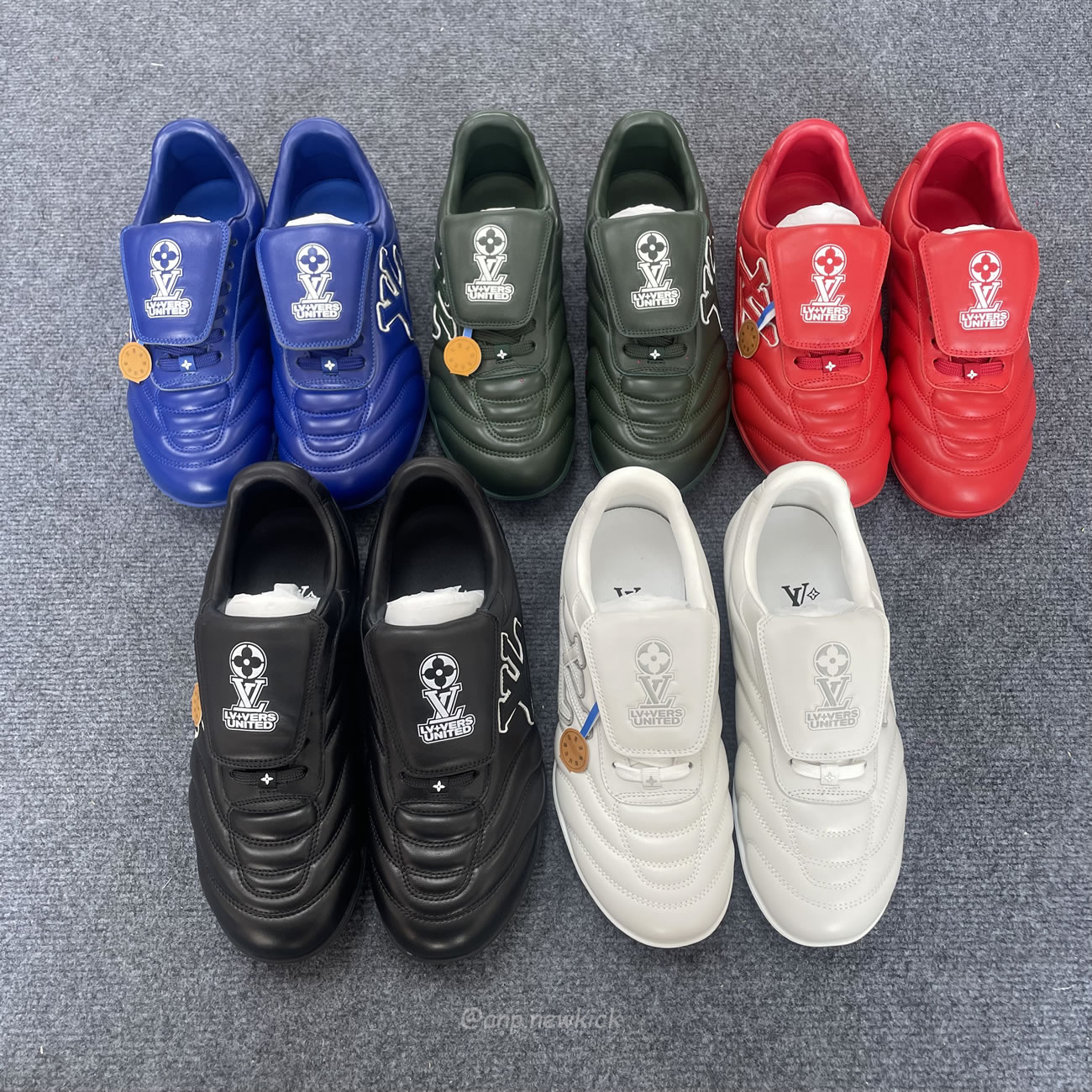 Louis Vuitton Green Red Black Blue White Grey Louis Vuitton Lv Footprint Soccer (4) - www.kitistry.com