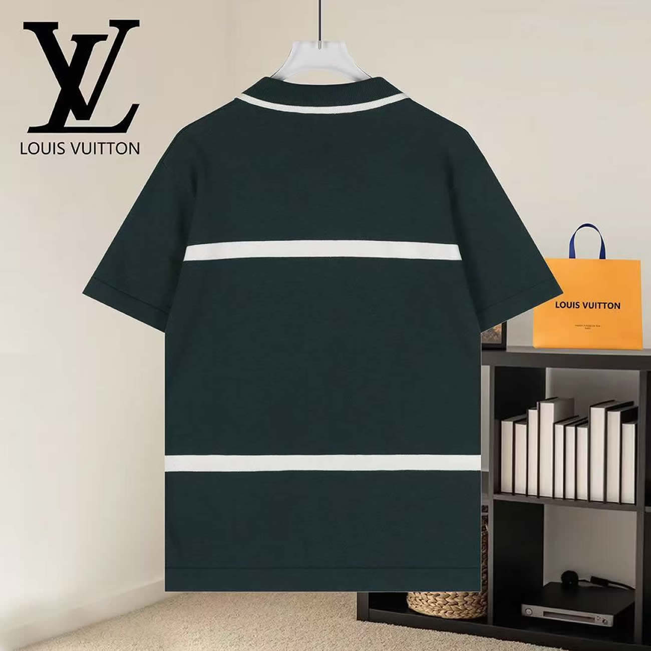 Louis Vuitton Green Polo T Shirt With White Embroidered (7) - www.kitistry.com Louis Vuitton Green Polo T Shirt With White Embroidered (7) - www.kitistry.com