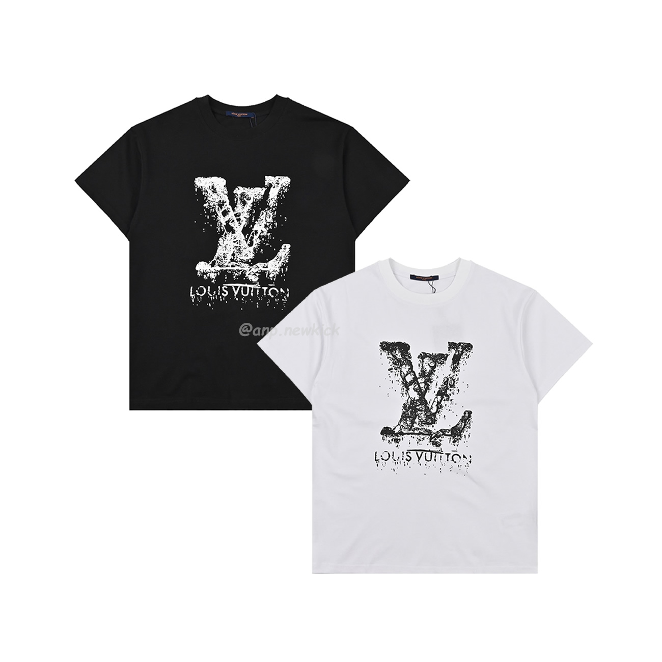 Louis Vuitton Classic Alphabet Digital Direct Spray Round Neck Short Sleeve T Shirt (1) - www.kitistry.com Louis Vuitton Classic Alphabet Digital Direct Spray Round Neck Short Sleeve T Shirt (1) - www.kitistry.com