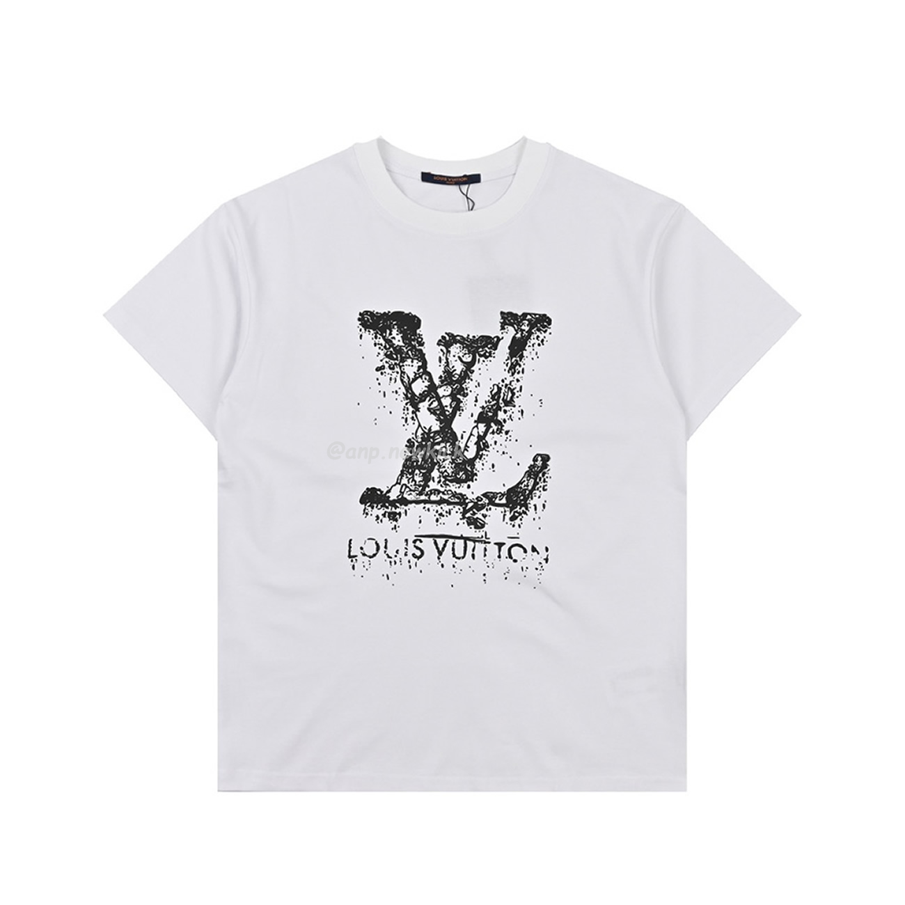 Louis Vuitton Classic Alphabet Digital Direct Spray Round Neck Short Sleeve T Shirt (8) - www.kitistry.com Louis Vuitton Classic Alphabet Digital Direct Spray Round Neck Short Sleeve T Shirt (8) - www.kitistry.com