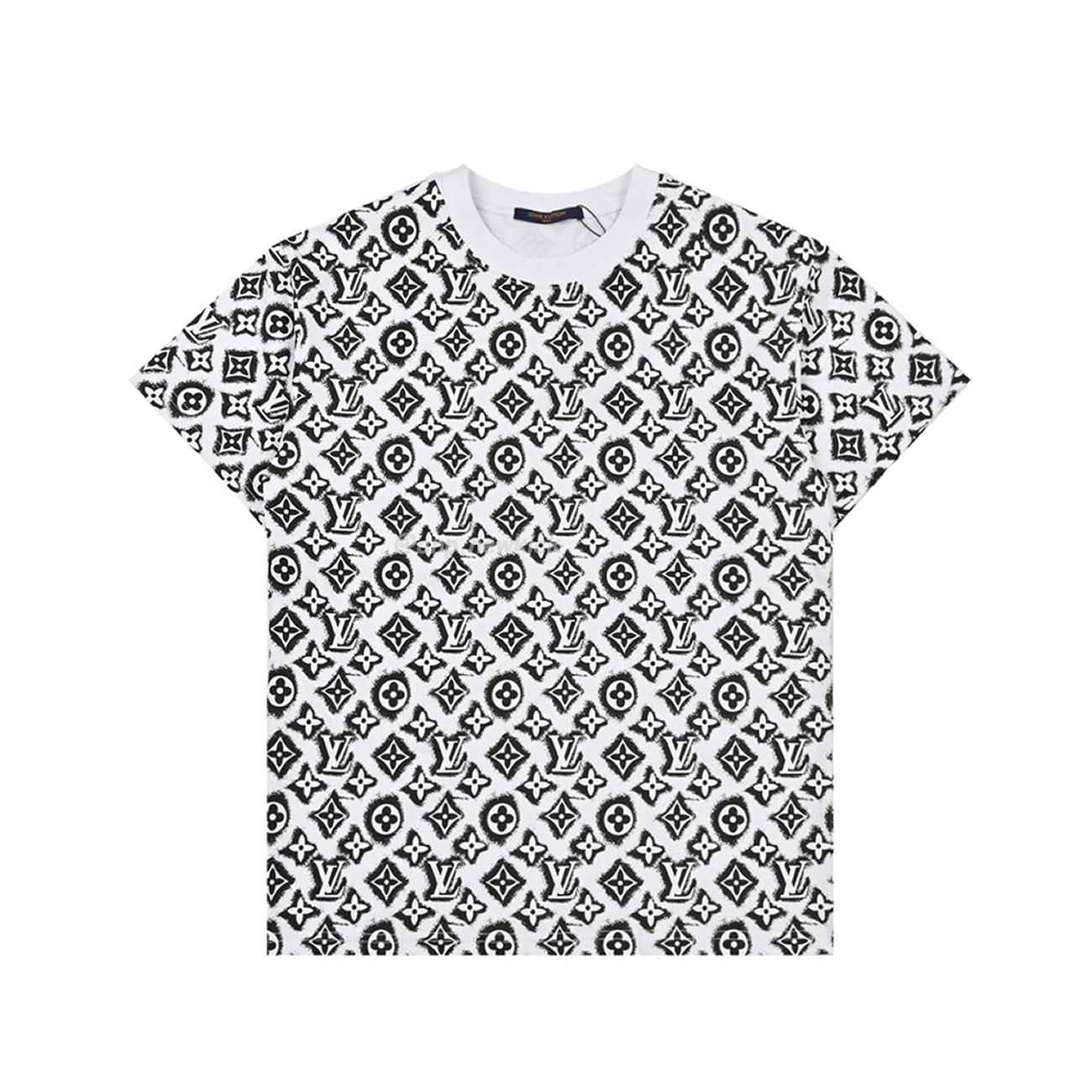 Louis Vuitton Full Print Presbyopia Logo Round Neck Short Sleeved T Shirt (1) - www.kitistry.com Louis Vuitton Full Print Presbyopia Logo Round Neck Short Sleeved T Shirt (1) - www.kitistry.com