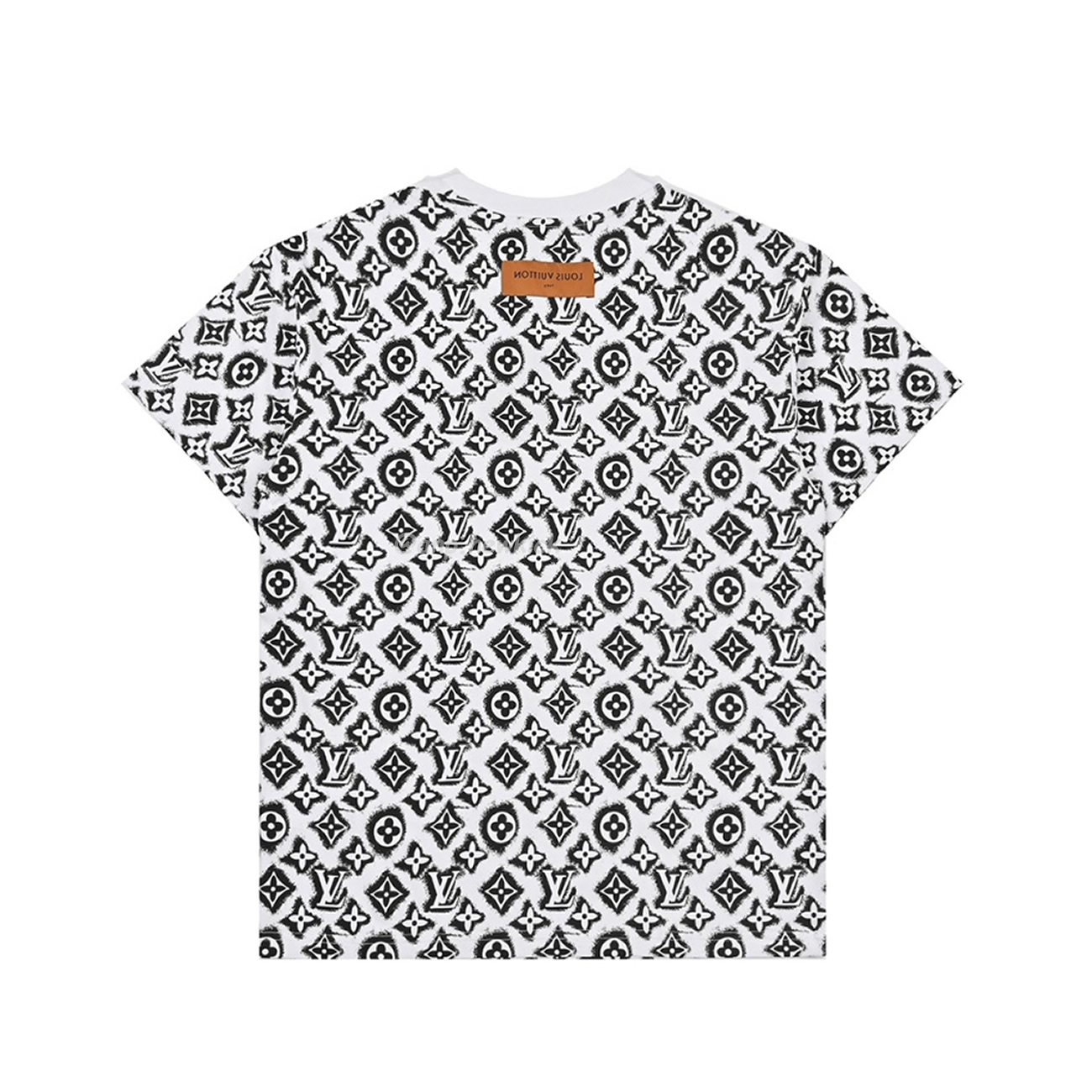 Louis Vuitton Full Print Presbyopia Logo Round Neck Short Sleeved T Shirt (3) - www.kitistry.com Louis Vuitton Full Print Presbyopia Logo Round Neck Short Sleeved T Shirt (3) - www.kitistry.com