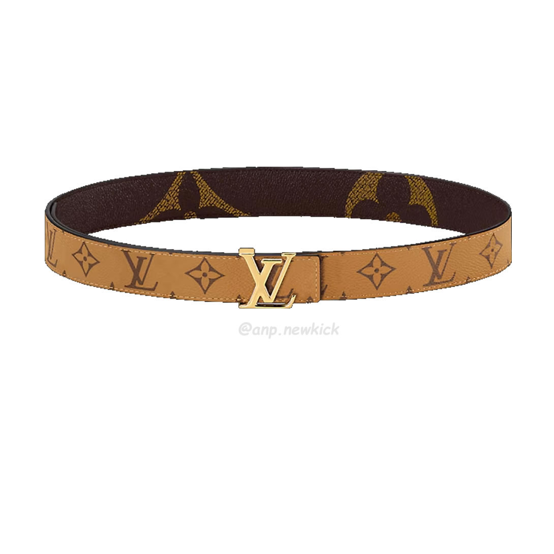 Louis Vuitton Reversible Belt Lv Iconic Monogram Giant Reverse 30 Mm Brown M0149u (5) - www.kitistry.com