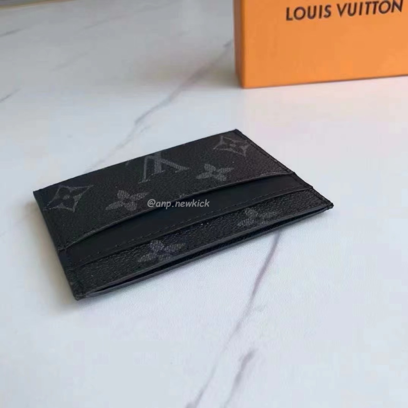 Louis Vuitton Card Holder Porte Cartes Double Monogram Eclipse Blackgrey M62170 (3) - www.kitistry.com Louis Vuitton Card Holder Porte Cartes Double Monogram Eclipse Blackgrey M62170 (3) - www.kitistry.com